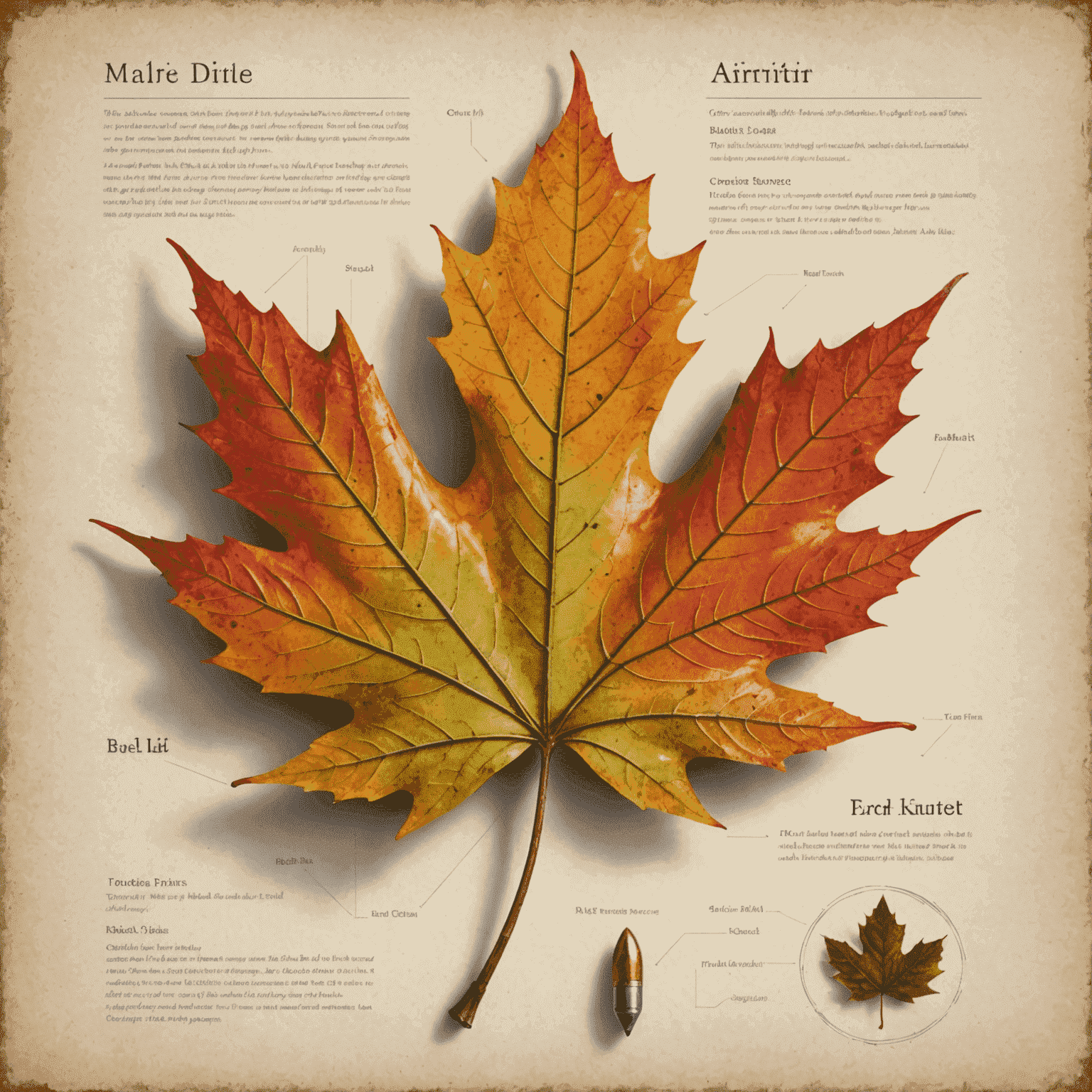 Maple leaf bullet point